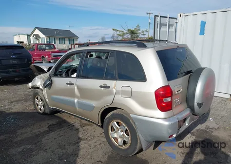 2004 Toyota Rav4 из США, поврежденный, VIN JTEGD20V040022463